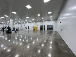 BRP cleanroom — interior view