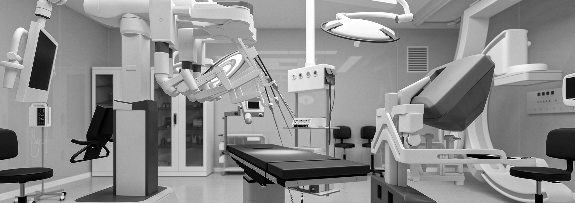 Équipements médicaux en environnement stérile